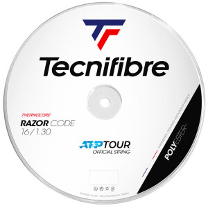 Product detail of Tenisový výplet Tecnifibre  Razor Code White (200 m)  1,20 mm