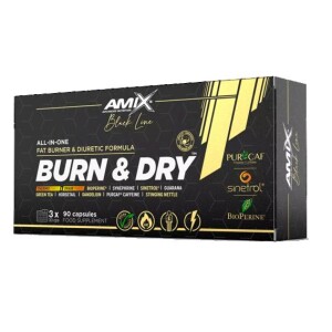 Product detail of Amix Black Line Burn Dry Blister 90 kapslí