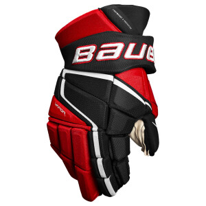 Product detail of Hokejové rukavice Bauer Vapor 3X PRO black/red Intermediate 13 palců