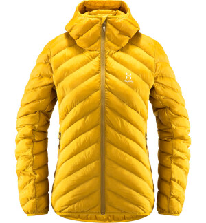 Product detail of Dámská bunda Haglöfs  Sarna Mimic hood W žlutá, L L