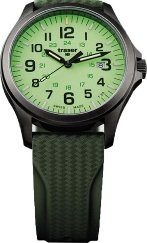 Product detail of Traser P67 Officer Pro GunMetal Lime Silikon