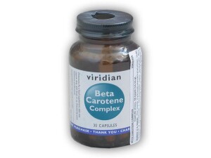 Product detail of Viridian Beta Carotene Complex 30 kapslí