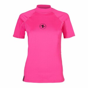 Product detail of Aqualung Dámské lycrové triko Aqua Lung RASHGUARD SLIM FIT růžová kr. rukáv