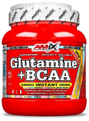 Product detail of Amix Nutrition L-Glutamine + BCAA Powder 530 g cola