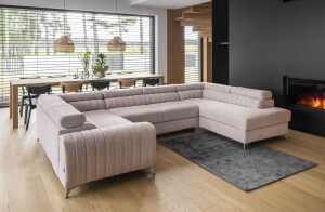 Product detail of Artelta Rohová sedací souprava LOUIS U | pravá LOUIS farba: Gojo 101