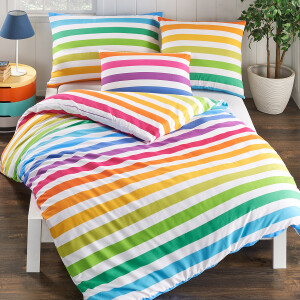 Product detail of 4Home Bavlněné povlečení Rainbow, 140 x 200 cm, 70 x 90 cm