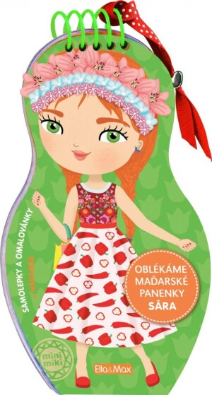 Product detail of Oblékáme maďarské panenky - Sára - Ema Potužníková