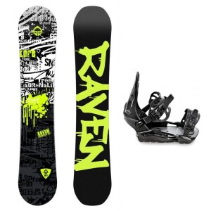 Product detail of Raven Core Junior CAP dětský snowboard + Raven S230 Black vázání