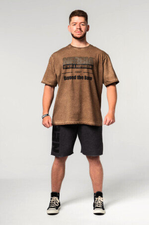 Product detail of Nebbia Washed-off oversized tričko HERITAGE 355