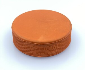 Product detail of InGlasCo Hokejový puk oranžový těžký tréninkový
