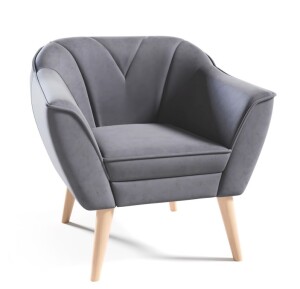 Product detail of ArtPK Křeslo SIMON 204 | dřevěné nohy barevné provedení: Velutto 18