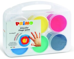 Product detail of PRIMO Prstové barvy 6 x 100 ml