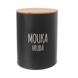Product detail of Orion Plechová dóza na hrubou mouku BLACK