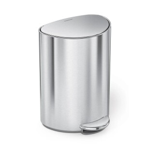 Product detail of Simplehuman Pedálový odpadkový koš 6 l, půlkulatý, matná nerez ocel, plast