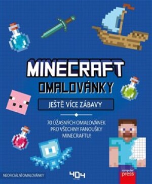 Product detail of Omalovánky Minecraft – Ještě více zábavy