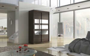 Product detail of ArtAdrk Šatní skříň KOLORADO | 120 cm Barva: Čokoládová