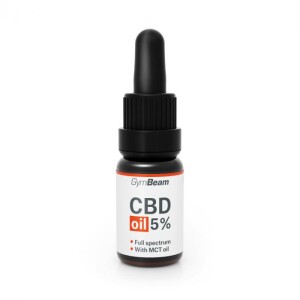 Product detail of GymBeam CBD olej 5% 10 ml