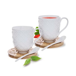 Product detail of Orion Sada porcelánového šálku s podšálkem a lžičkou Bambu, 2 ks