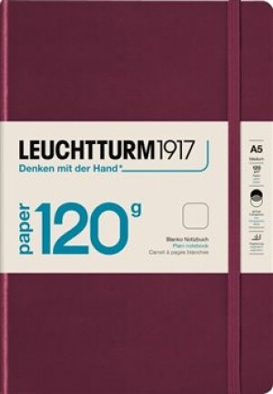 Product detail of Leuchtturm1917 Edition Čistý zápisník Medium A5 Port Red