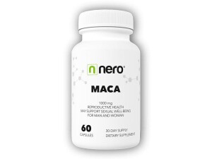 Product detail of Nero Maca Root, Peruánský ženšen, 1000mg 60 kapslí