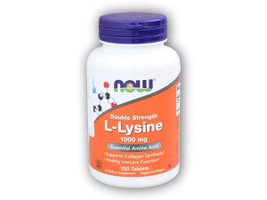Product detail of NOW Foods L-Lysine 1000mg 100 tablet