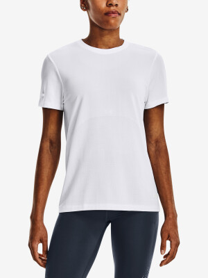 Product detail of Under Armour UA Seamless Stride SS-WHT 1375698-100