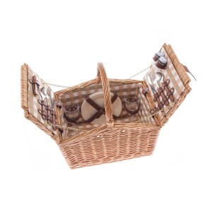 Product detail of Proutěný piknikový koš pro 2 osoby, 40 x 28 x 25 cm, 3,5 kg