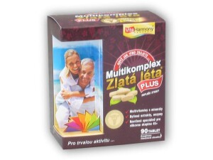 Product detail of VitaHarmony Multikomplex Zlatá léta Plus 90 tablet