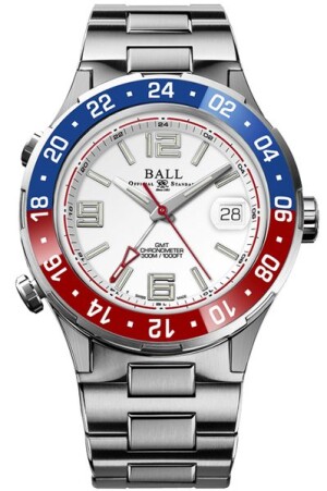 Product detail of Ball Roadmaster Pilot GMT COSC Limited Edition DG3038A-S2C-WH