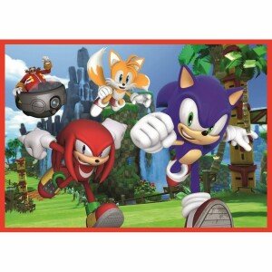 Product detail of Trefl Puzzle Sonic Dobrodružná jízda, 4v1 (35, 48, 54, 70 dílků)