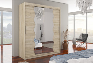 Product detail of ArtAdrk Šatní skříň KANSAS | 180 cm Barva: Sonoma