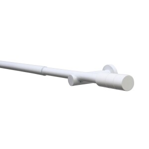 Product detail of Gardinia Souprava záclonová roztažitelná KRETA 19/16 mm, 120 -210 cm, bílá, 120 - 210 cm
