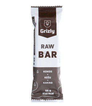Product detail of Grizly RAW Bar kokos-kešu-kakao 55 g