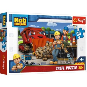 Product detail of Trefl Puzzle Bořek Stavitel a Wendy / 60 dílků