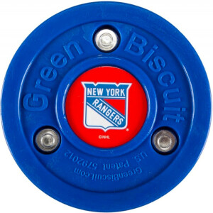 Product detail of Tréninkový puk Green Biscuit  New York Rangers