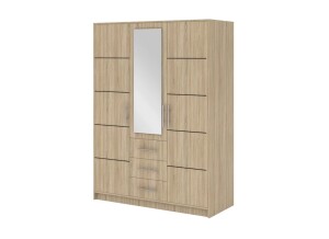 Product detail of ArtStol Šatní skříň BALI D3 | dub sonoma