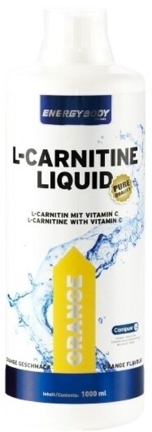 Product detail of EnergyBody L-Carnitin Liquid 1000 ml pomeranč