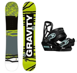 Product detail of Gravity Flash 23/24 juniorský snowboard + Gravity Cosmo vázání
