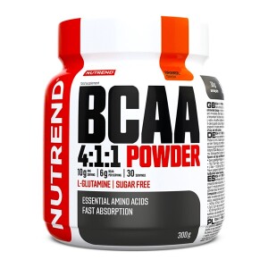 Product detail of Nutrend BCAA 4:1:1 Powder 300 g pomeranč