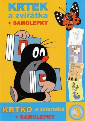 Product detail of Krtek a zvířátka + samolepky (Activity book)