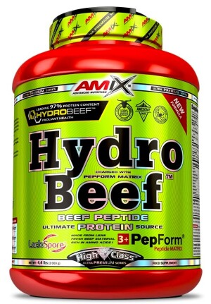 Product detail of Amix Nutrition HydroBeef Peptide Protein 1000 g čokoláda - arašíd - karamel