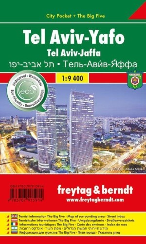 Product detail of PL 526 CP Tel Aviv - Jaffa 1:9 400 / kapesní plán města