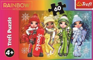 Product detail of Trefl Puzzle Rainbow High: Veselé panenky 60 dílků