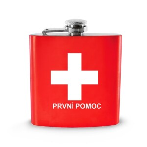 Product detail of Orion Láhev kapesní nerez PRVNÍ POMOC 