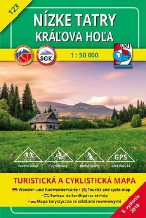 Product detail of Nízke Tatry, Kráľova Hoľa 1 : 50 000