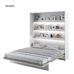 Product detail of Dig-net nábytek Sklápěcí postel Lenart BED CONCEPT BC-13p bílý lesk | 180 x 200 cm