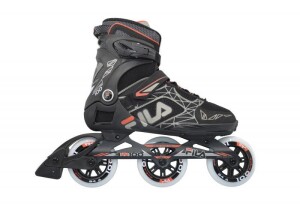 Product detail of Fila Legacy Pro 100 Black/Red pánské inline brusle - bez orig. obalu - 1x vyzkoušeno POUZE 9.0, EU 43, 3x, 100 (VÝPRODEJ)