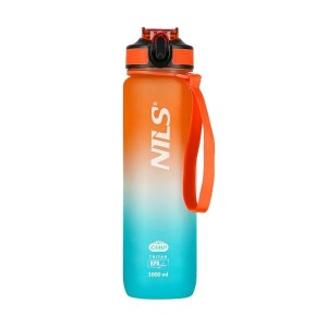 Product detail of NILS CAMP Tritanová láhev na pití NCD68 1000 ml oranžovo-modrá