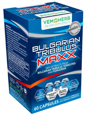 Product detail of VemoHerb Tribulus Terrestris MAXX 60 kapslí