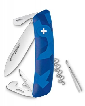 Product detail of Swiza kapesní nůž D03 Standard Camo Livor blue